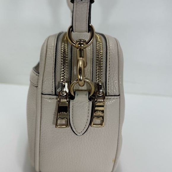 COACH TWO Jes Crossbody Bags One Black AND One Cream Both have a Strap - Picture 8 of 16